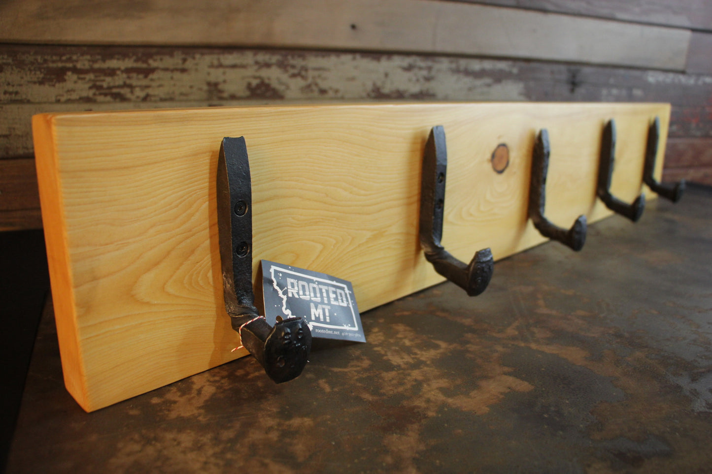 Five Spike Coat Rack