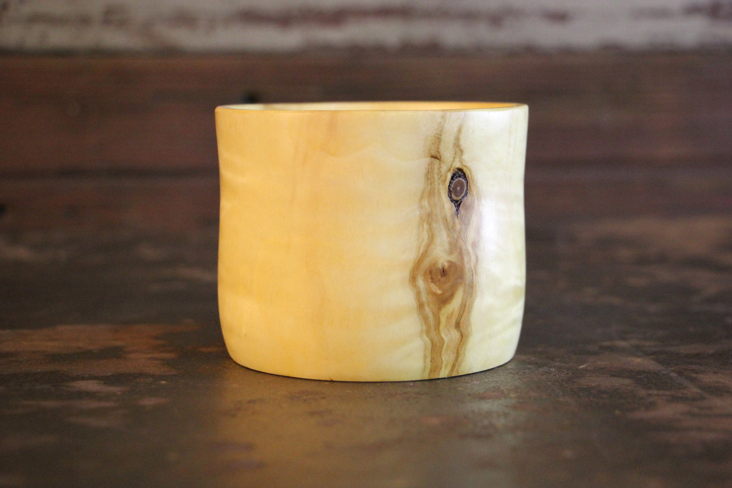 Wooden Candle Votive
